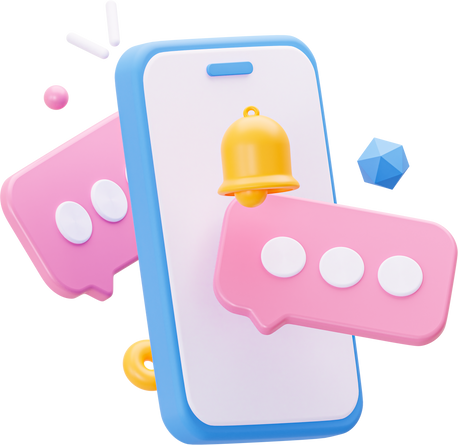 3d notification by phone