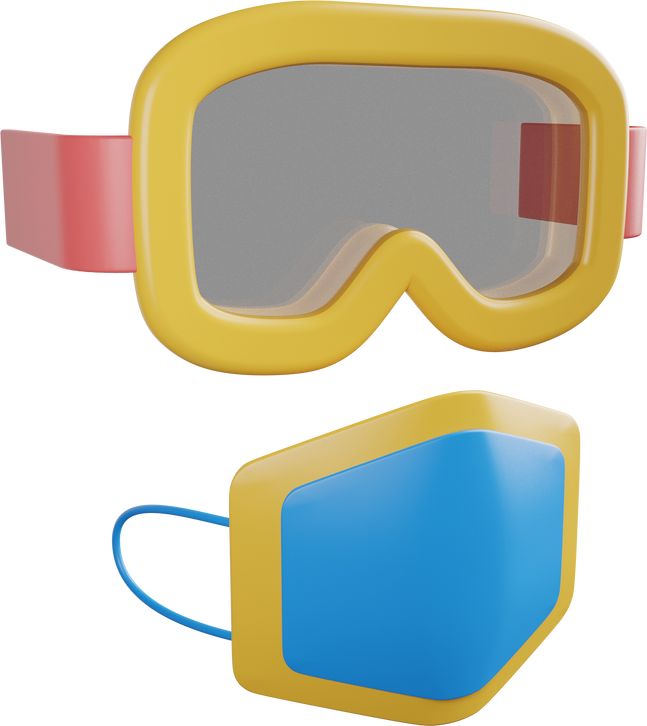 3D Safety Goggles